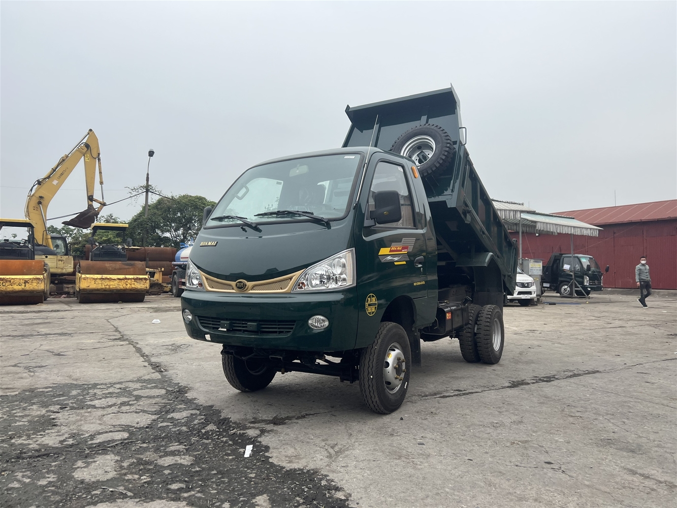 Xe ben hoa mai 1.25 tan