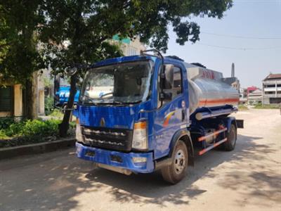 Xe xi téc chở xăng dầu HOWO TMT 7 khối (m3)