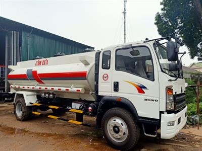 Xe xi téc chở xăng dầu HOWO TMT 10 khối (m3)