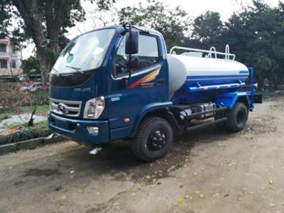 Xe phun nước Thaco 4.2 khối 2 cầu Euro4