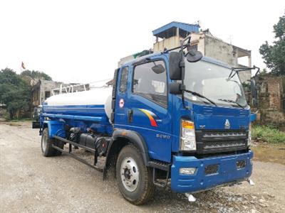 XE XI TÉC PHUN NƯỚC CỬU LONG TMT HOWO 9 KHỐI