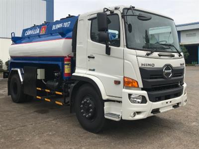 XE XI TÉC CHỞ XĂNG DẦU 11 KHỐI HINO FG EURO4