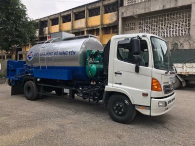 XE PHUN TƯỚI NHỰA ĐƯỜNG HINO FC 5 KHỐI