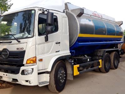 XE XI TÉC BỒN NHÔM CHỞ XĂNG DẦU HINO FL 20 KHỐI