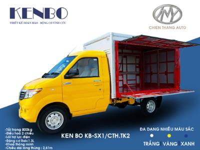 Xe tải KENBO thùng kín cánh dơi 900 kg